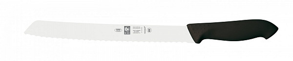 Нож хлебный Icel 25см, черный HORECA PRIME 28100.HR09000.250 фото